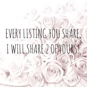 SHARE MY LISTING, I SHARE YOURS